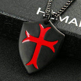Black templar necklace