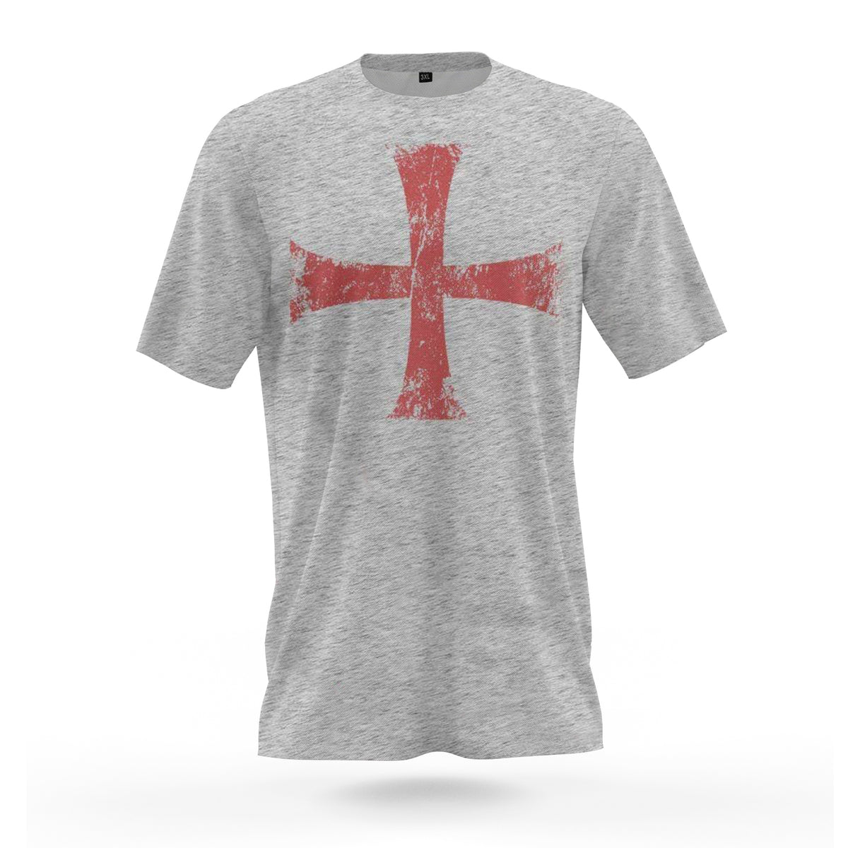 “God Wills It!” Knights Templar Crusader T-Shirt For Men – Classic Red Cross Design, Available In S-5XL, Premium Fit & Feel