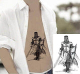 Knights Templar Tattoo Stomach