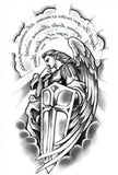 Temporary Tattoo Archangel Michael