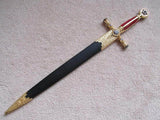 Masonic Sword Golden