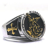 Saint Michael ring
