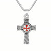 Knights Templar Necklace Latin Cross