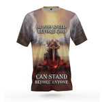 Kneels Before God T-Shirt