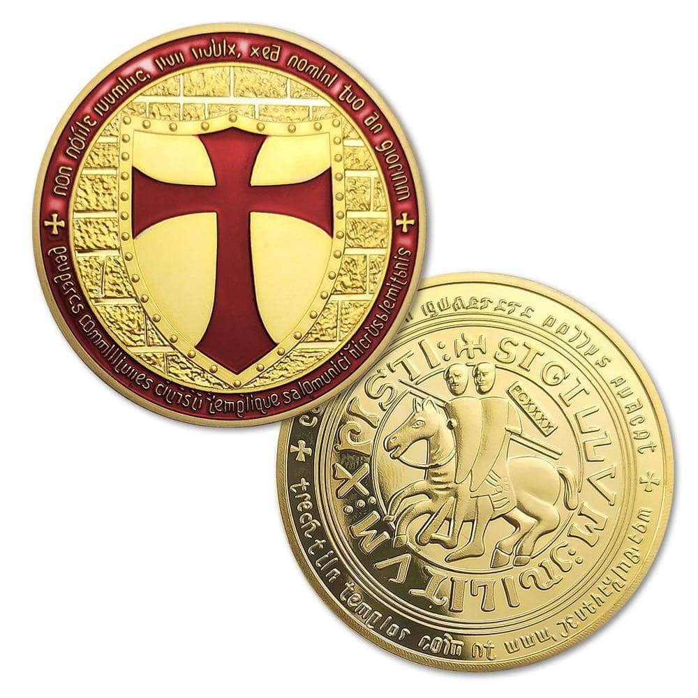 Templar Gold Coin | Templar Cross