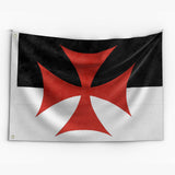 Knights Templar Cross Flag