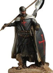Knights Templar Figurine Black Shield