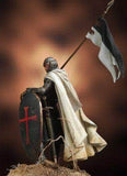 Figurine Knights Templar Black Tunic