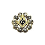 Knights Templar Insignia Masonic Zirconia