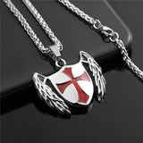 Knights Templar Necklace Eagle