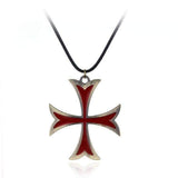 Knights Templar Necklace Cross of the Order (Gold)