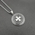 Knights Templar Necklace Motto