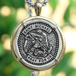saint michael the archangel necklace
