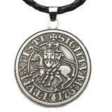knights templar coin necklace