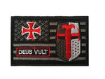 Knights Templar Patch Deus Vult