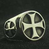 Knights Templar Ring Grey