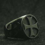 Knights Templar Ring Dark