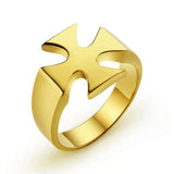 Knights Templar Ring Holy War (Gold)