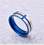 Knights Templar Ring Blue