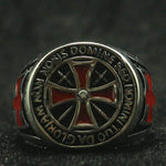 Knights Templar Ring Motto