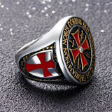 Templar Motto Ring