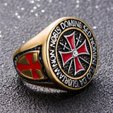 Knights Templar Ring Da Gloriam