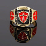 Golden Knights Templar Ring