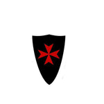 Knights Templar Sticker Maltese Cross