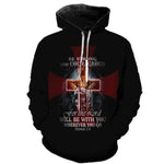 Knights Templar Hoodie Be Strong