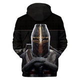 Knights Templar Hoodie<br> Determined Eyes