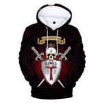 Knights Templar Hoodie In Hoc Signo Vinces