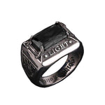 Masonic Ring Black Light