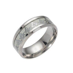 Masonic Ring Bright Silver