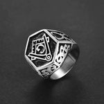 Masonic Ring Silver