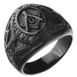 Masonic Ring Black