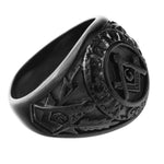 Freemason Ring Dark