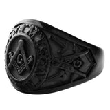 Masonic Ring Dark
