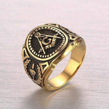 Freemasonic Ring Gold