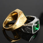 Masonic Rings Gemstone