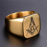 Masonic Ring Gold