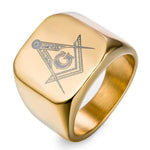 Masonic Ring Insider Gold