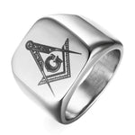 Masonic Ring Insider Silver