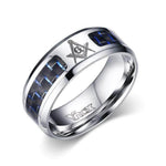 Masonic Ring Masonology Blue