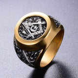 Freemason Ring zirconia