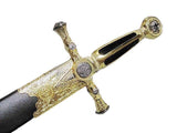 Masonic Sword Golden