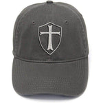 Knights Templar Hat<br> Grey