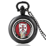 Templar Pocket Watch Non Nobis (Black)